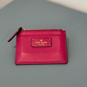 Kate Spade Zippered Wallet / Credit Card Holder
